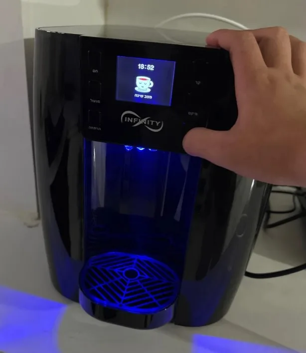 בר מים אינפיניטי אצל לקוח מרוצה