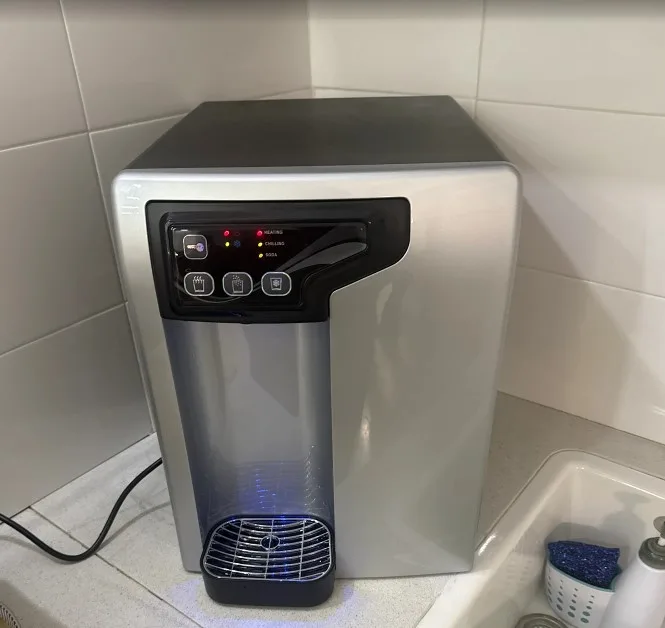 בר מים מותקן ללקוחה