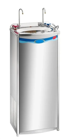 קולר מים רצפתי נירוסטה חמים קרים